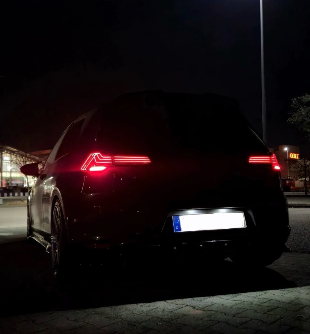 Laserline LED Rückleuchten für VW Golf 7 2013-2017 dynamischer LED Blinker rot smoke
