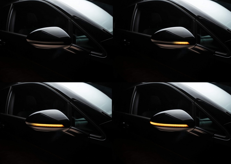 OSRAM Dynamischer LED Spiegelblinker für VW ID3 2020+ Laufblinker BLACK-EDITION