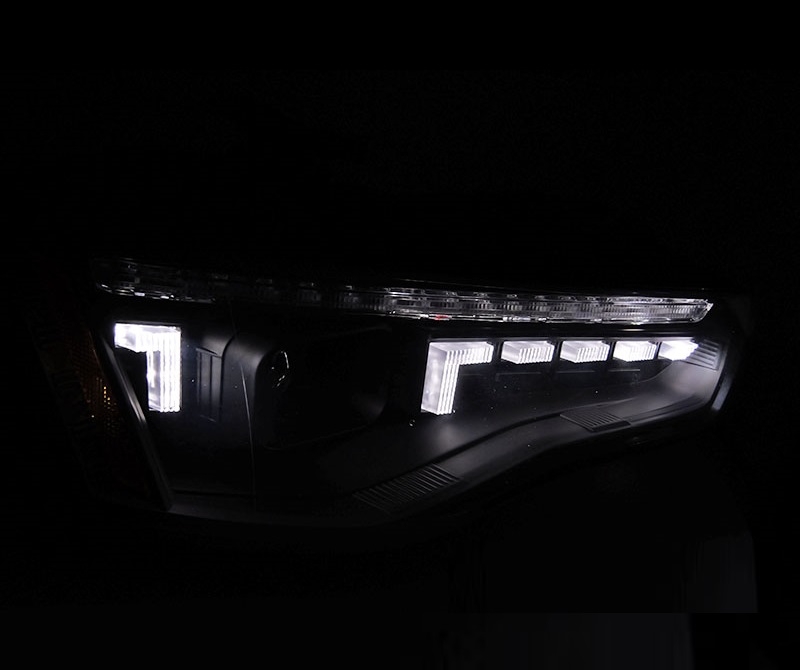 Design Scheinwerfer schwarz für Audi A5 12-16 mit orig. Halogen dynamischer Blinker