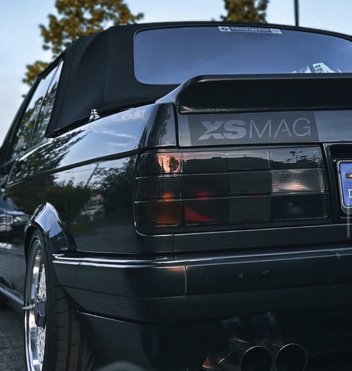 Rückleuchten schwarz für BMW 3er E30 Facelift 87-94 Limousine Touring Cabrio Coupe MHW-Design