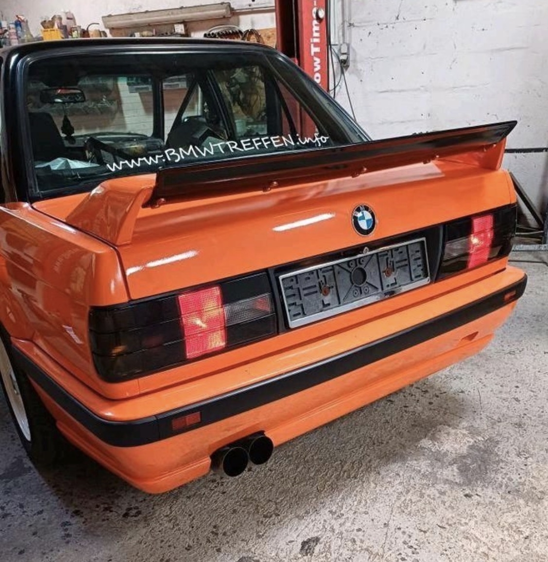 Rückleuchten schwarz für BMW 3er E30 Facelift 87-94 Limousine Touring Cabrio Coupe MHW-Design