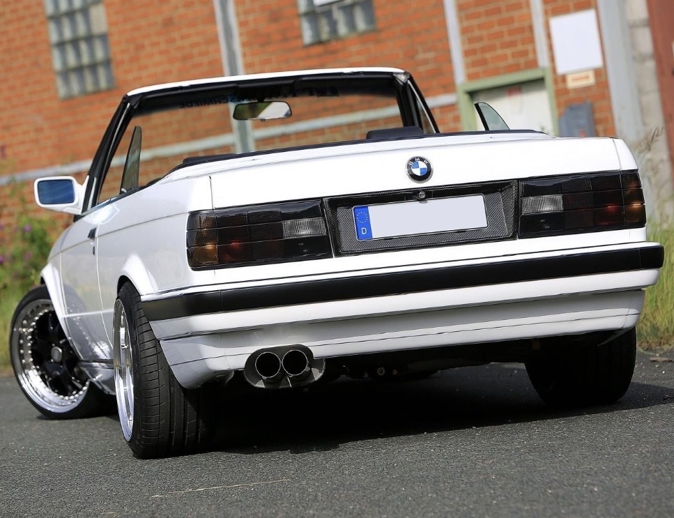 Rückleuchten schwarz für BMW 3er E30 Facelift 87-94 Limousine Touring Cabrio Coupe MHW-Design