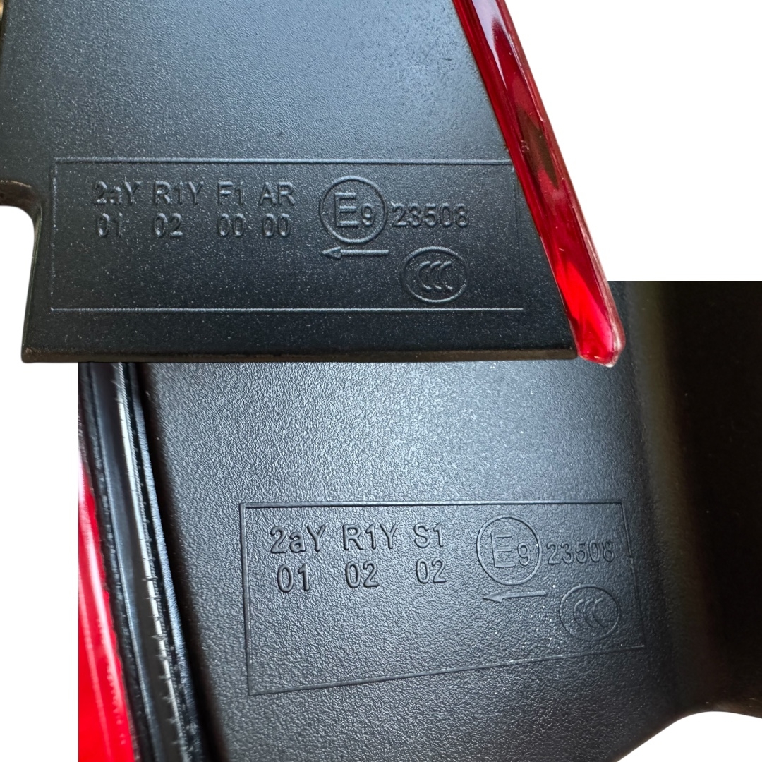 LED Rückleuchten für Audi A3 8V Limousine Bj 12-16 rot dynamischer Blinker für orig. HALOGEN