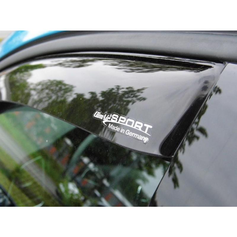ClimAir WINDABWEISER REGENABWEISER schwarz vorn für VW Golf 8 5-Türer + Variant mit ABE