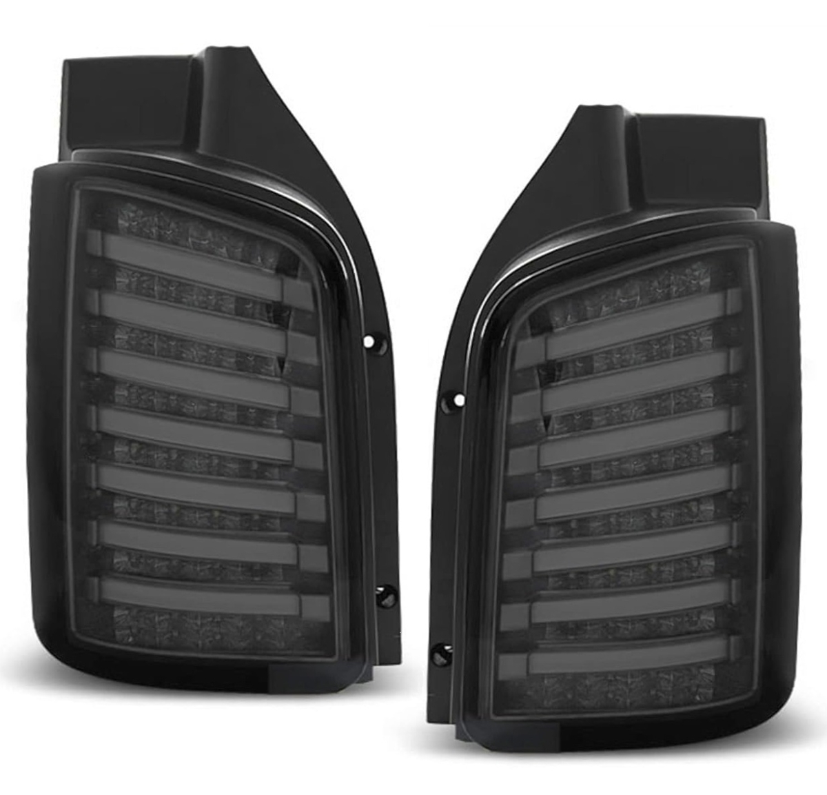 Lightbar LED Rückleuchten passend für VW T5 BUS 03-15 smoke Flügeltürer