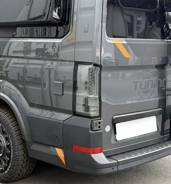 Voll LED Rückleuchten für MAN TGE ab 2016 smoke dynamischer Blinker