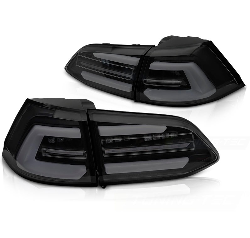 LED Rückleuchten für VW Golf 7 Variant 12-17 dynamischer LED Blinker schwarz smoke Sonar