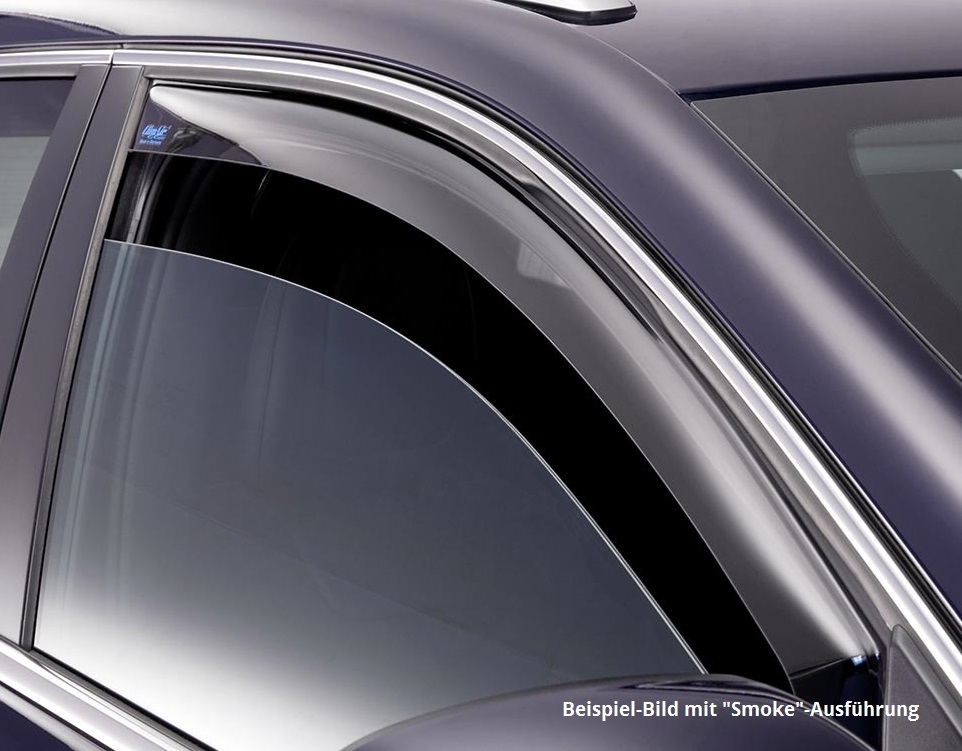 ClimAir WINDABWEISER REGENABWEISER smoke für Renault Kangoo 08-21 3-Türer 5-Türer mit ABE