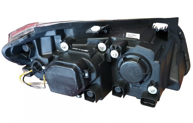 Halogen Scheinwerfer für BMW X1 E84 09-14 Lightbar Tagfahrlicht