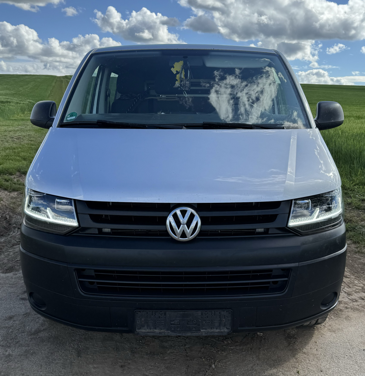 VOLL LED Scheinwerfer schwarz für VW T5 GP 09-15 statischer Blinker sequentieller Start
