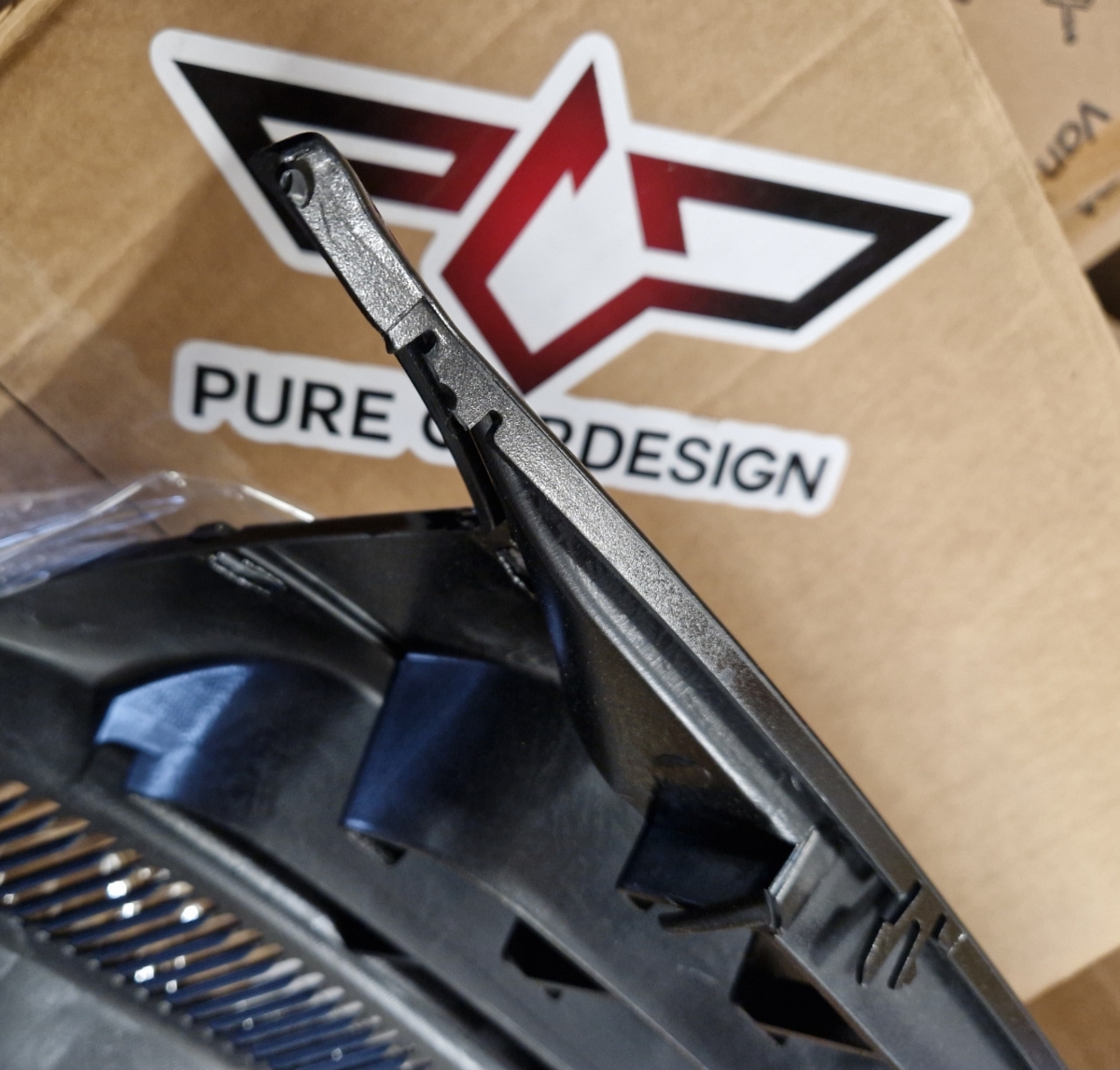 B-Ware ABS Kunststoff Frontgrill Kühlergrill schwarz ohne Emblem für VW T5 2009-2015 Facelift