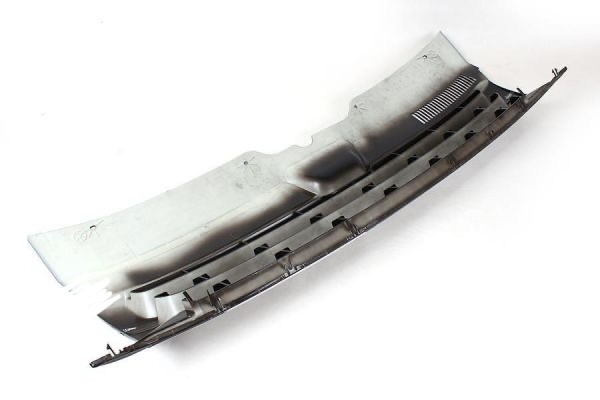 B-Ware ABS Kunststoff Frontgrill Kühlergrill schwarz ohne Emblem für VW T5 2009-2015 Facelift