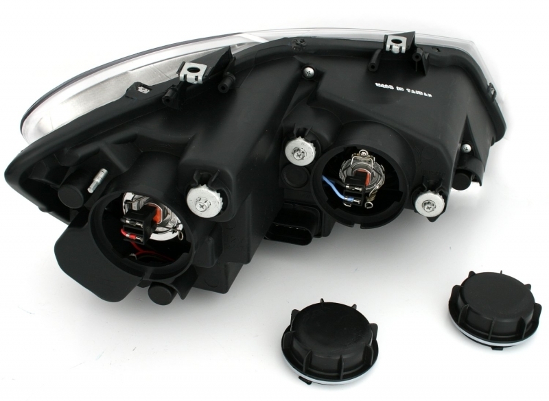 Scheinwerfer für VW Polo 6R 6C 2009+ schwarz SEQUENTIELLER START LED Blinker dynamisch