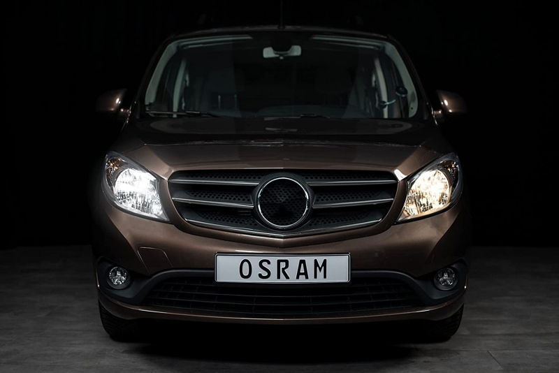 OSRAM NIGHT BREAKER H4 LED 230% Set für Mercedes Citan W415 2012-2021