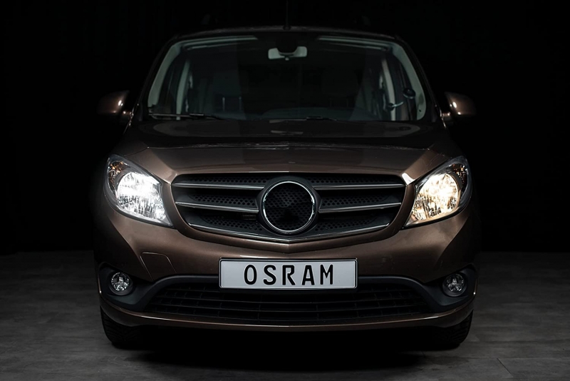 OSRAM NIGHT BREAKER H4 LED 330% Set für Mercedes Citan W415 2012-2021