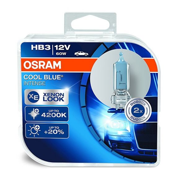 OSRAM Cool Blue Intense HB3 Lampen Xenon Look 60W Duo-Box