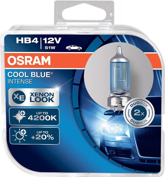 OSRAM Cool Blue Intense HB4 Lampen Xenon Look 51W Duo-Box