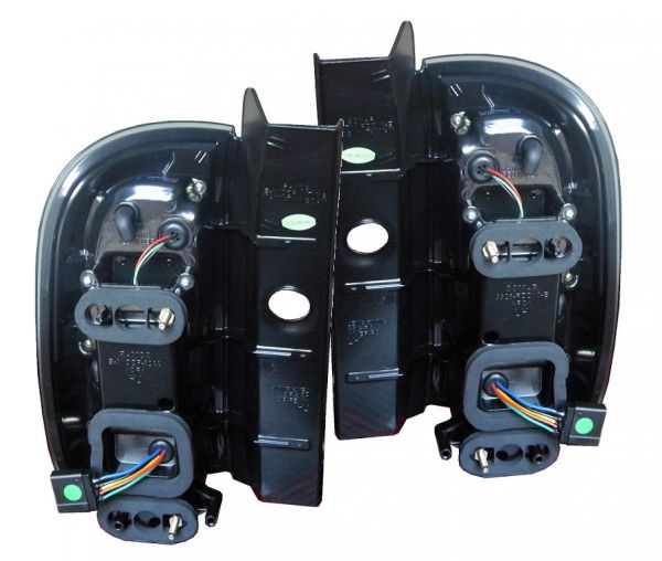 LED Rückleuchten für DACIA Duster 09-15 mit LED Blinker black/smoke
