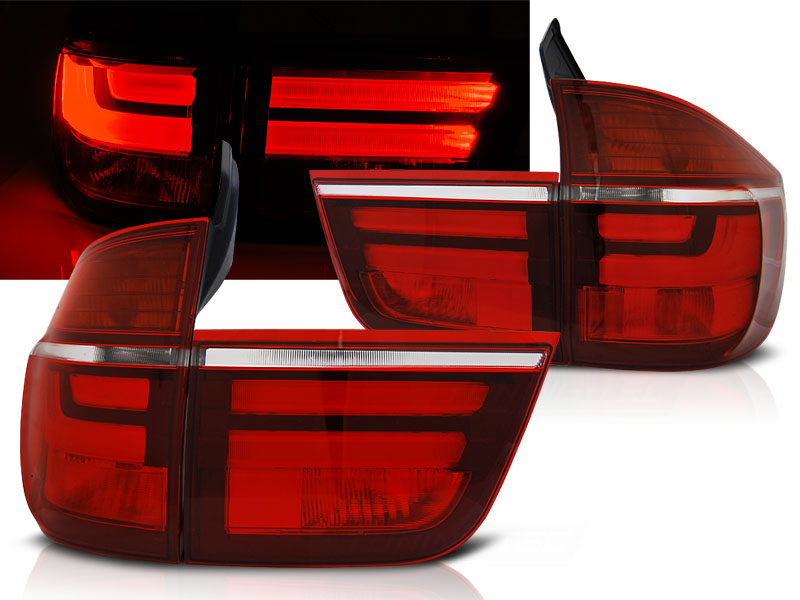 LED Rückleuchten für BMW X5 E70 Bj 06-10 rot Depo