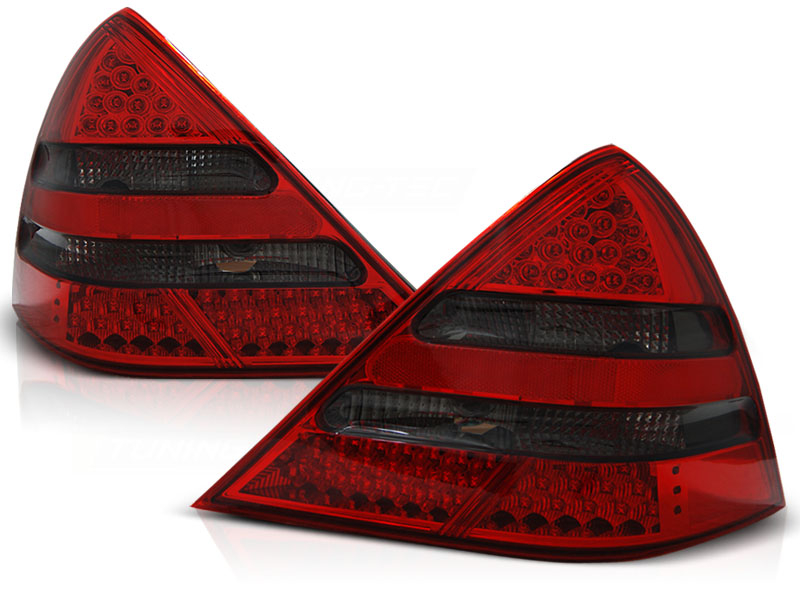 LED Rückleuchten rot smoke für Mercedes Benz SLK R170 96-04 EE