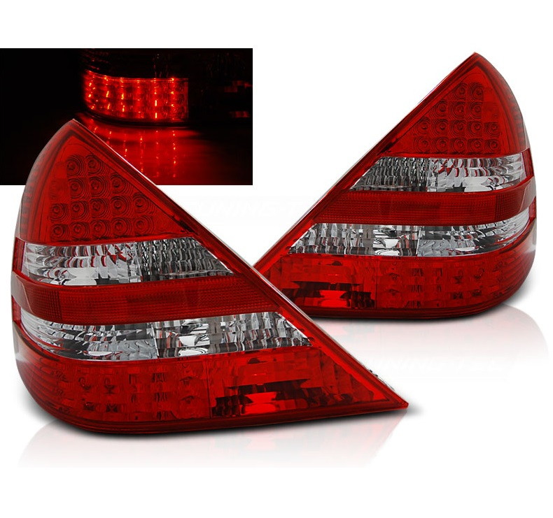 LED Rückleuchten rot für Mercedes Benz SLK R170 96-04 DEPO