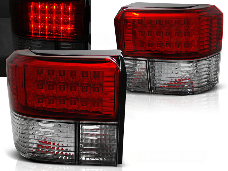 LED Rückleuchten für VW T4 90-03 rot klar DEPO