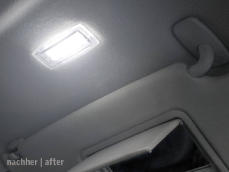 LED Innenraum-/Schminkspiegelbeleuchtung für VW/SEAT/SKODA
