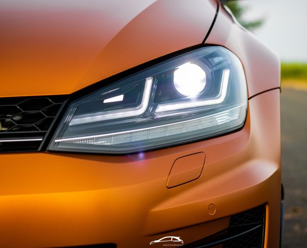OSRAM LEDriving Scheinwerfer für VW GOLF 7 12-17 schwarz chrom für Xenon