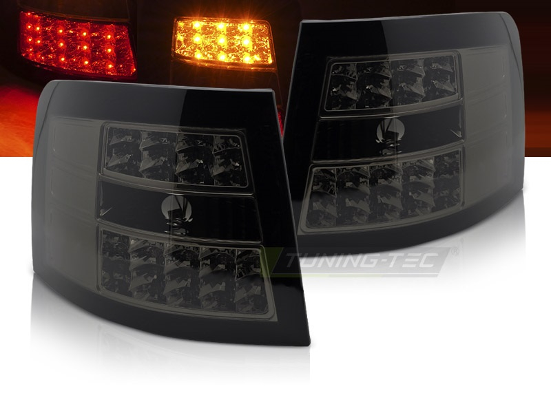 LED Rückleuchten für Audi A6 4B Avant Kombi 97-05 smoke