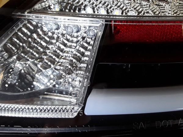 Lightbar LED Rückleuchten rot-klar für Porsche Boxster 987/Cayman