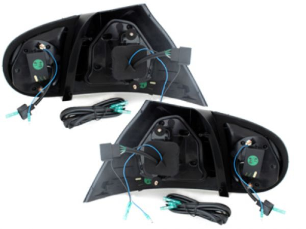 carDNA LED Rückleuchten für VW Golf V 5 03-09 black/smoke RV16ALLBS