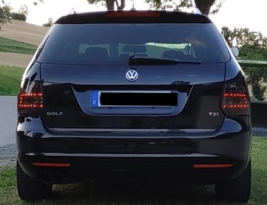 LED Rückleuchten für VW Golf 6 VI Variant 05.09+ smoke schwarz EE