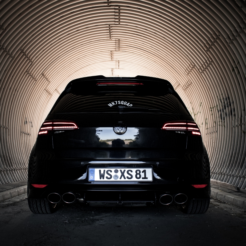 LED Rückleuchten für VW Golf 7 2013-2019 dynamischer LED Blinker rot smoke VL