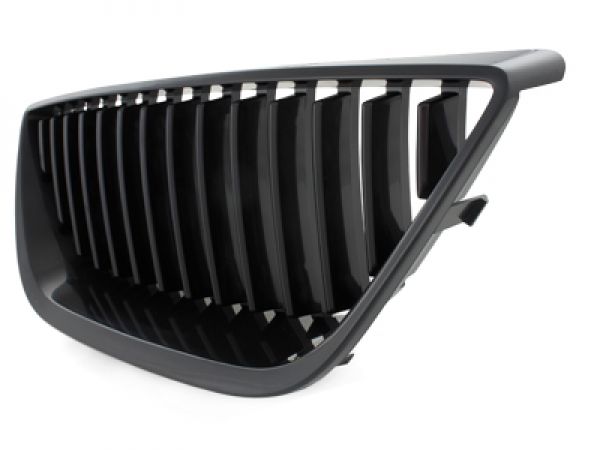 Frontgrill  für Seat Ibiza 6J 08-12 schwarz Streben-Design