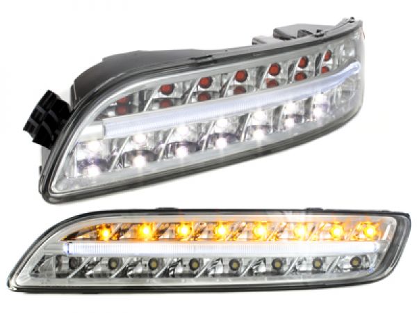 LED Rückleuchten für Porsche 911 997 + LED Tagfahrlicht Blinker Nebelscheinwerfer Standlicht