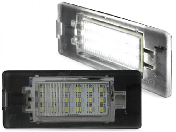 LED Kennzeichenbeleuchtung für VW & Skoda LPLVW01 mit je 18 LED