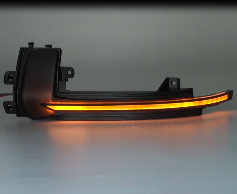 Dynamische Led Spiegelblinker schwarz für Audi A4 B8 2010-2015