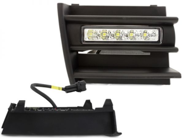 LED Tagfahrlicht für Skoda Octavia Typ 1Z 04-09 chrom