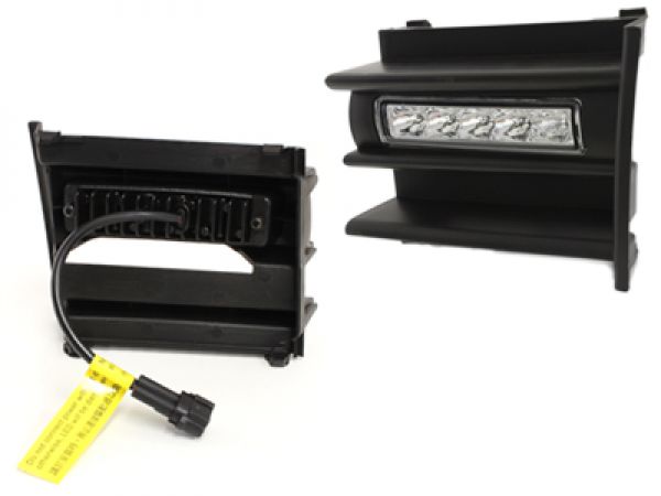 LED Tagfahrlicht für Skoda Octavia Typ 1Z 04-09 chrom