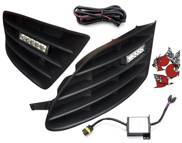 LED Tagfahrlicht für VW Golf 5 Plus 05-09 ohne NSW inkl. Blende