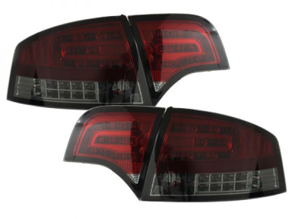 LED Rückleuchten für Audi A4 B7 Limo 04-08 LED BLINKER red/smoke
