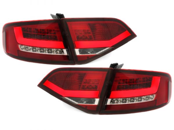LED Rückleuchten für Audi A4 B8 8K Limousine 07-11 rot klar