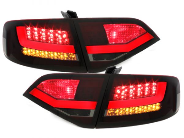 LED Rückleuchten für Audi A4 B8 8K Limousine 07-11 rot rauch für LED