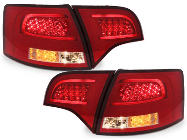 LED Rückleuchten für Audi A4 Avant Kombi B7 04-08 rot klar