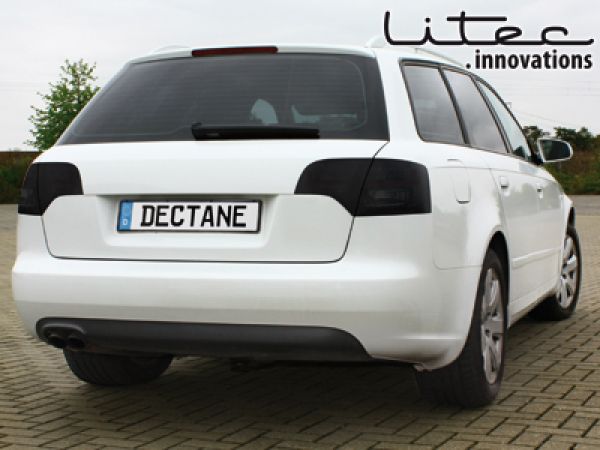 LITEC LED Rückleuchten schwarz für Audi A4 B7 Avant 04-08