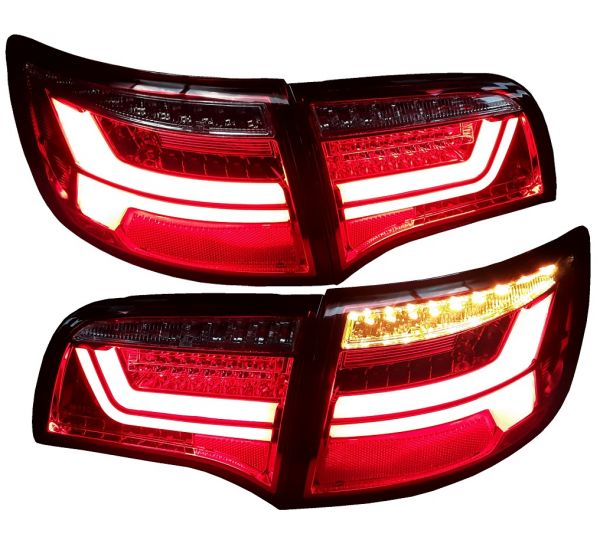 LED Rückleuchten für Audi A6 4F Avant 04-11 rot Klarglas LAUFBLINKER