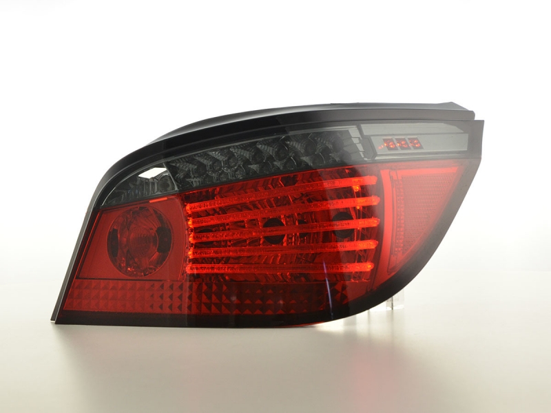 LED Rückleuchten für BMW E60 Limousine 07-10 LCI rot rauch dynamischer Blinker Sonar