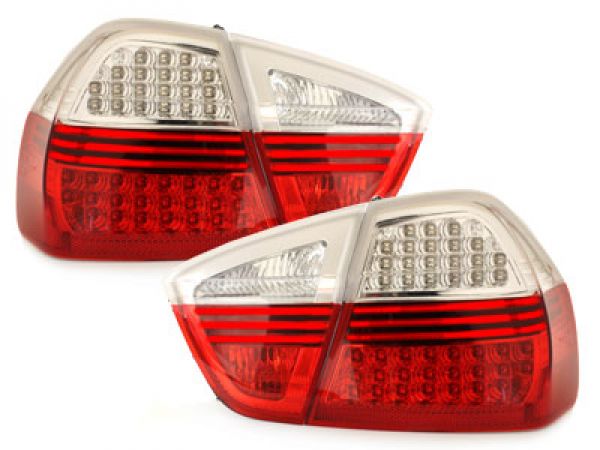 LED Rückleuchten rot klar für BMW E90 3er Limousine 05-08