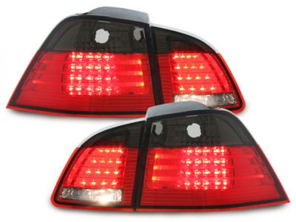LED Rückleuchten für BMW E61 Touring Kombi 04-03/07 red/smoke