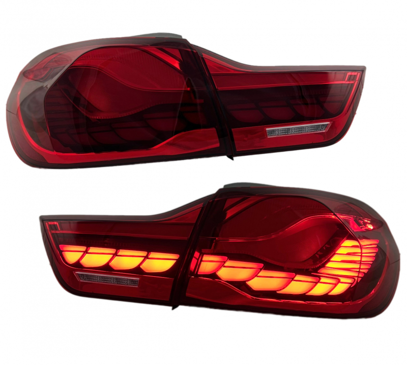 OLED Rückleuchten für BMW F32 F33 F36 13-21 Heckleuchten Laufblinker rot VL